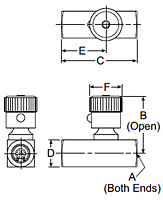 SPF Series Flow Control Valves Drawing